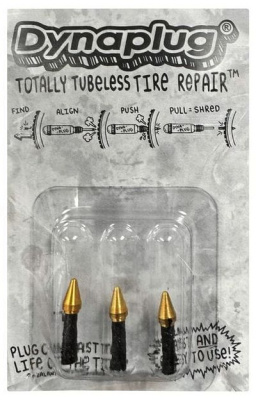 Dynaplug Soft Nose Tip plugs for bicycle, 3 plugs