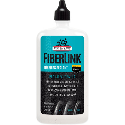 Finish Line Fiberlink Tyre Sealant - 8 Oz / 240 ML - Cycles UK