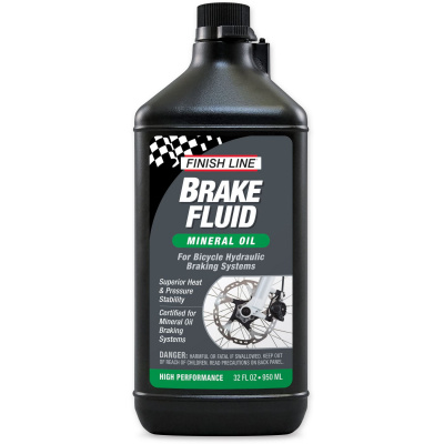 Finish Line Mineral Oil Brake Fluid - 32 Oz / 960 ML - Cycles UK