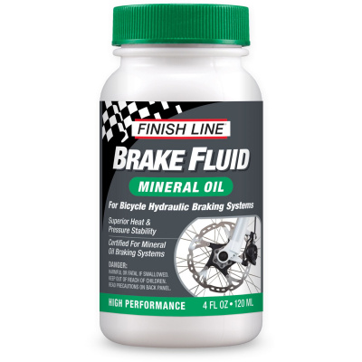 Finish Line Mineral Oil Brake Fluid - 4 Oz/120 Ml - Cycles UK