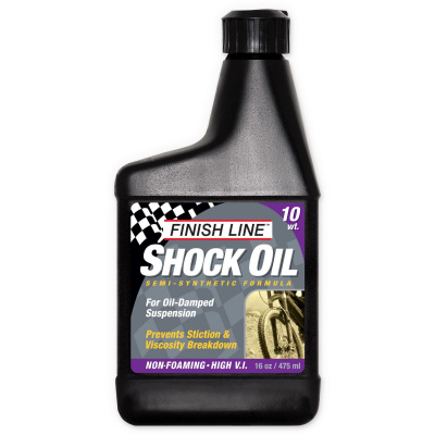Finish Line Shock Oil 10 wt - 16 Oz / 475 ML - Cycles UK