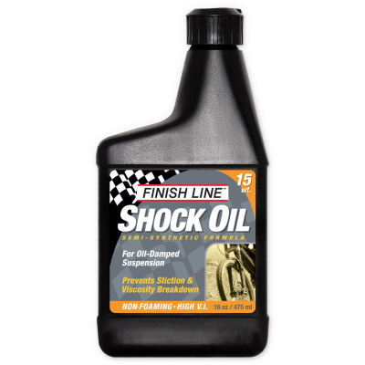 Finish Line Shock Oil 15 wt - 16 Oz / 475 Ml - Cycles UK