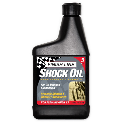 Finish Line Shock Oil 5 wt - 16 Oz / 475 Ml - Cycles UK