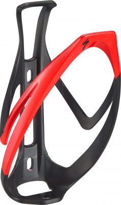 Specialized Rib Cage II Bottle Cage Matte Black/Flo Red - Cycles UK