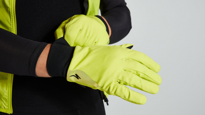 Specialized Womens HyprViz Neoshell Rain Cycling Gloves