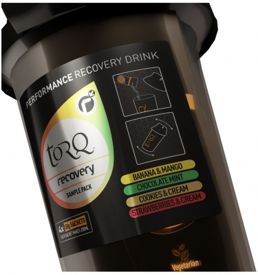 TORQ Recovery Mixer Bottle Pack - 4 mixed flavours