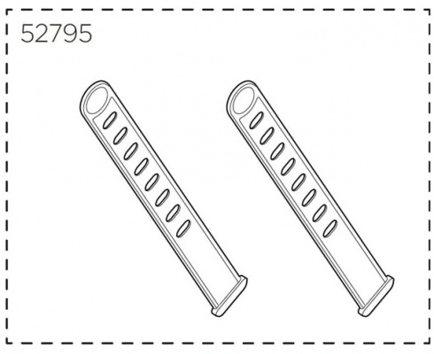 Thule Yepp Foot Straps Pair