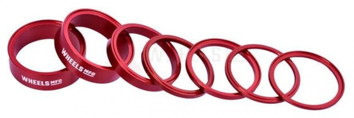 Wheels Manufacturing Wheels MFG StackRight Headset Spacer Kit
