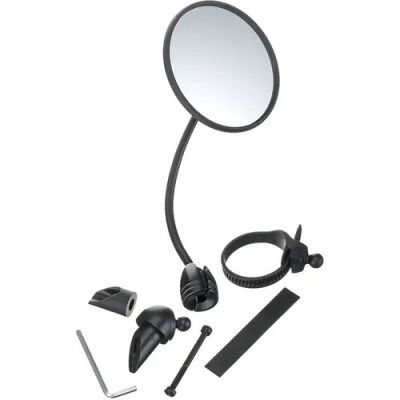 Busch + Muller 80 mm Rear View City Bike Mirror Star