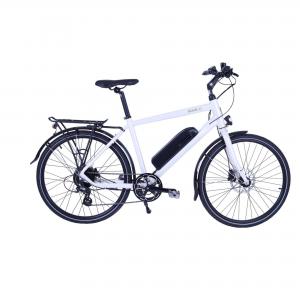 BATRIBIKE Batribike Nova-X Crossbar Hybrid Electric Bike, 10.4Ah - White