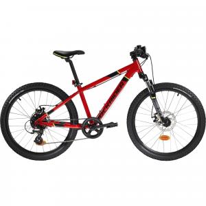 BTWIN 24 Inch Kids Mountain bike Rockrider ST 900 Alluminium 9-12 Years old - Red