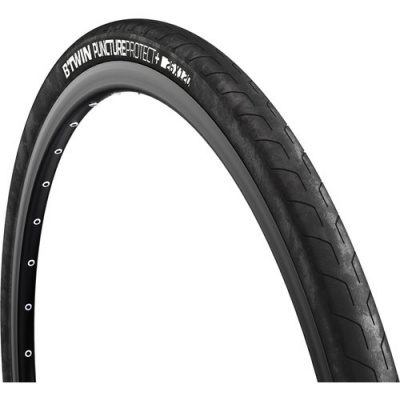 BTWIN 26x1.2 Folding Bead Slick Mountain Bike Tyre