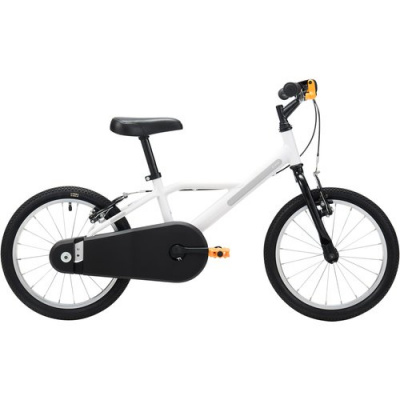 BTWIN Children Bike 4-6 Years Old Discover 100 White 16