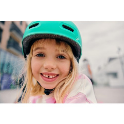 BTWIN Children's Round Bicycle Helmet 47-59 cm