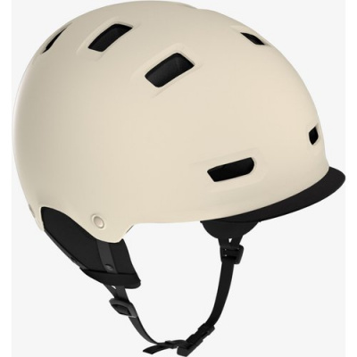 BTWIN Cycling Bowl Helmet 500 Beige