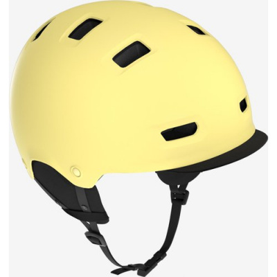 BTWIN Cycling Bowl Helmet 500 Yellow