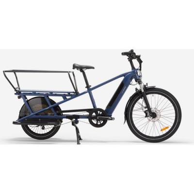 BTWIN E-three 500 Blue Electric Cargo Bike