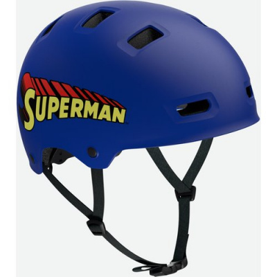 BTWIN Inline Skating Skateboarding Scootering Helmet Mf500 Edition Superman