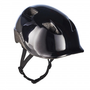 BTWIN Kids' Bike Helmet 100 - Black