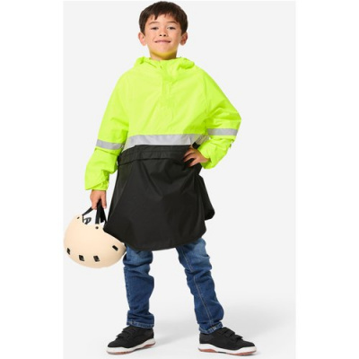 BTWIN Kids Rain Poncho Day Night Visibility