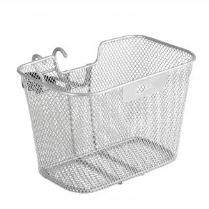 BTWIN Kids' 20- and 24-inch Bike Removable Basket - Grey