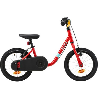 BTWIN Learning Bike 3-5 Years Old Discover 500 Red