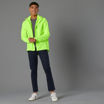 BTWIN Men's Cycling Jacket Neon Yellow