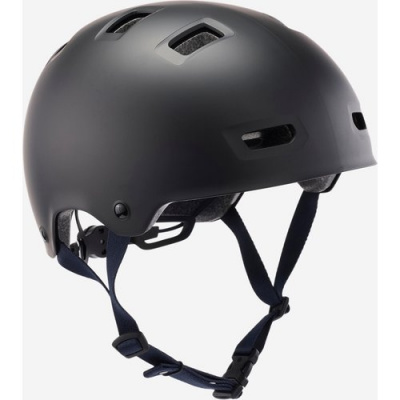 BTWIN Second Life - Inline Skating Skateboarding Scootering Helmet Mf500 - Black/blue