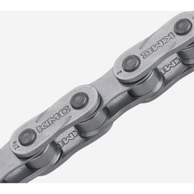 BTWIN Single-speed Chain Kmc Z1 Ehx Wide Ept Kmc + Quick-release Zl592 112 Links