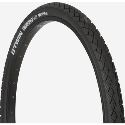 BTWIN Trekking Grip Hybrid Bike Tyre 26x1.75