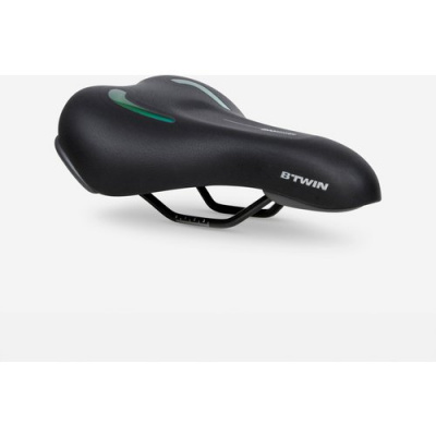 BTWIN Unisex Hybrid Trekking Mountain Bike City Gel Bike Saddle