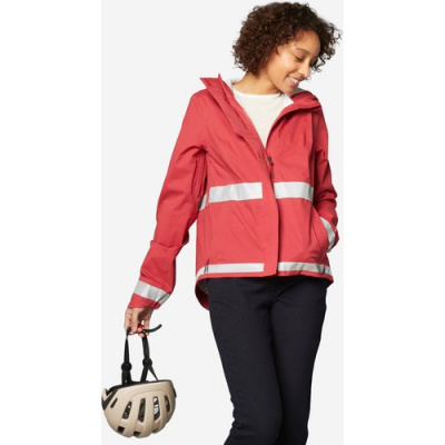BTWIN Women's City Cycling Night Visibility Rain Jacket 540