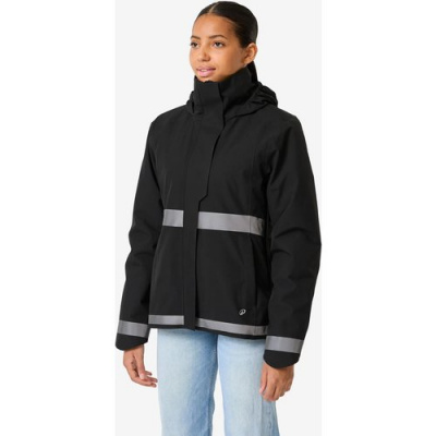 BTWIN Women's City Cycling Night Visibility Warm Rain Jacket 540