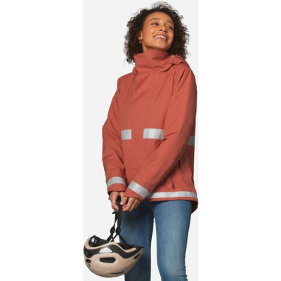 BTWIN Women's City Cycling Night Visibility Warm Rain Jacket 540