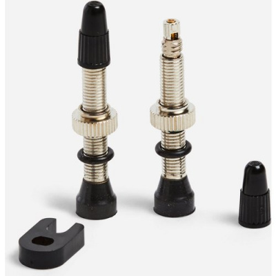 ROCKRIDER Conical Tubeless Valves With O-ring Twin-pack