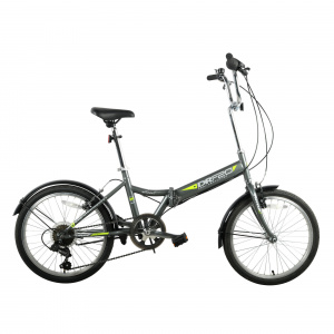 DALLINGRIDGE Dallingridge Scout Folding Bicycle, 20In Wheel - Gloss Graphite