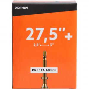 DECATHLON 27.5x2.5-3 Bike Inner Tube - Presta