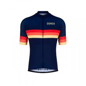 DONDA Jersey #3 - Short Sleeved Mens Cycling Jersey - Navy