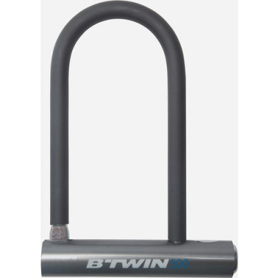 Decathlon Second Life - Bike U-lock 500 - Grey
