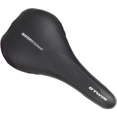 Decathlon Waterresist Bike Saddle Cover M/l Black