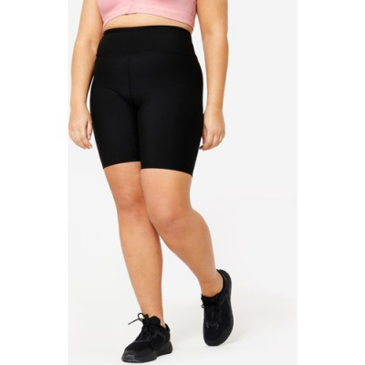 Domyos High-waisted Plus Size Fitness Cycling Shorts