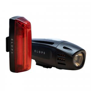 ELOPS 920 ST LED USB Front/Rear Bike Light Set