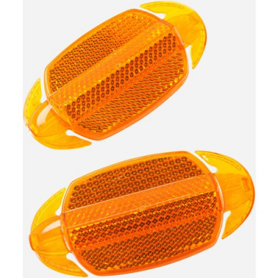 BTWIN 100 Bike Wheel Reflectors