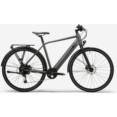 Elops Long Distance 500 Electric Assist City Bike Step-over Frame