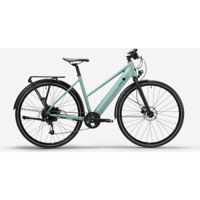 Elops Long Distance 500 Electric Assist City Bike Step-through Frame