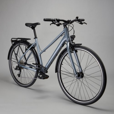 Elops Long Distance Step-through City Bike 500