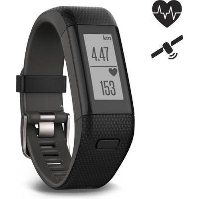 Garmin Vivosmart Hr+ Heart Rate Tracker Wristband Black