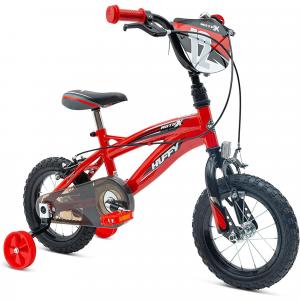 HUFFY Huffy Moto X 12 Inch Boys BMX Style Bike Red 3-5 Years + Stabilisers