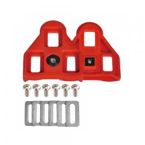 LOOK Look Delta 9 Degree Replacement Road Bike Cleats - Red