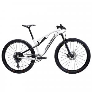 ROCKRIDER 29 inch Full Suspension Carbon Mountain Bike rockrider XC 900 - white